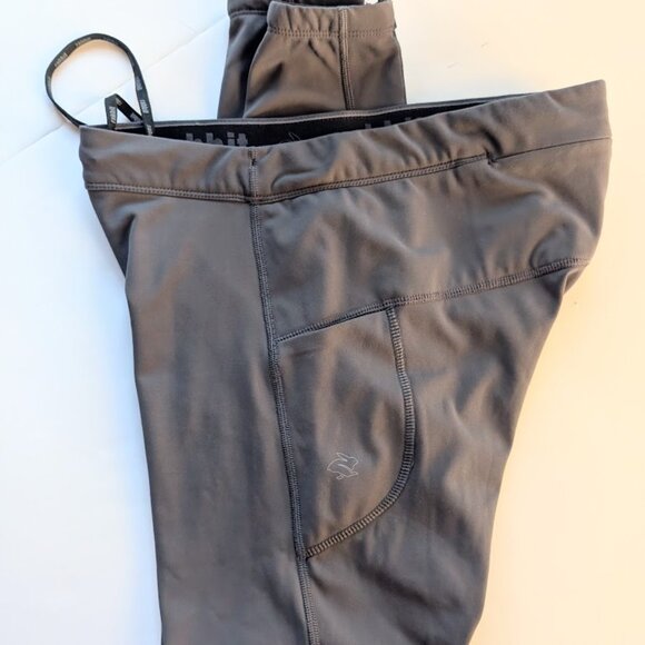Rabbit Gray Defroster Speed Tights Winter Sports Running Activewear Sz:SM - Picture 3 of 15